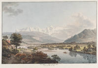 KG 01268
<br/>
Gezicht op Mouri bij Bern
<br/>
<em>Aberli, Johann Ludwig (1723-1786)</em>